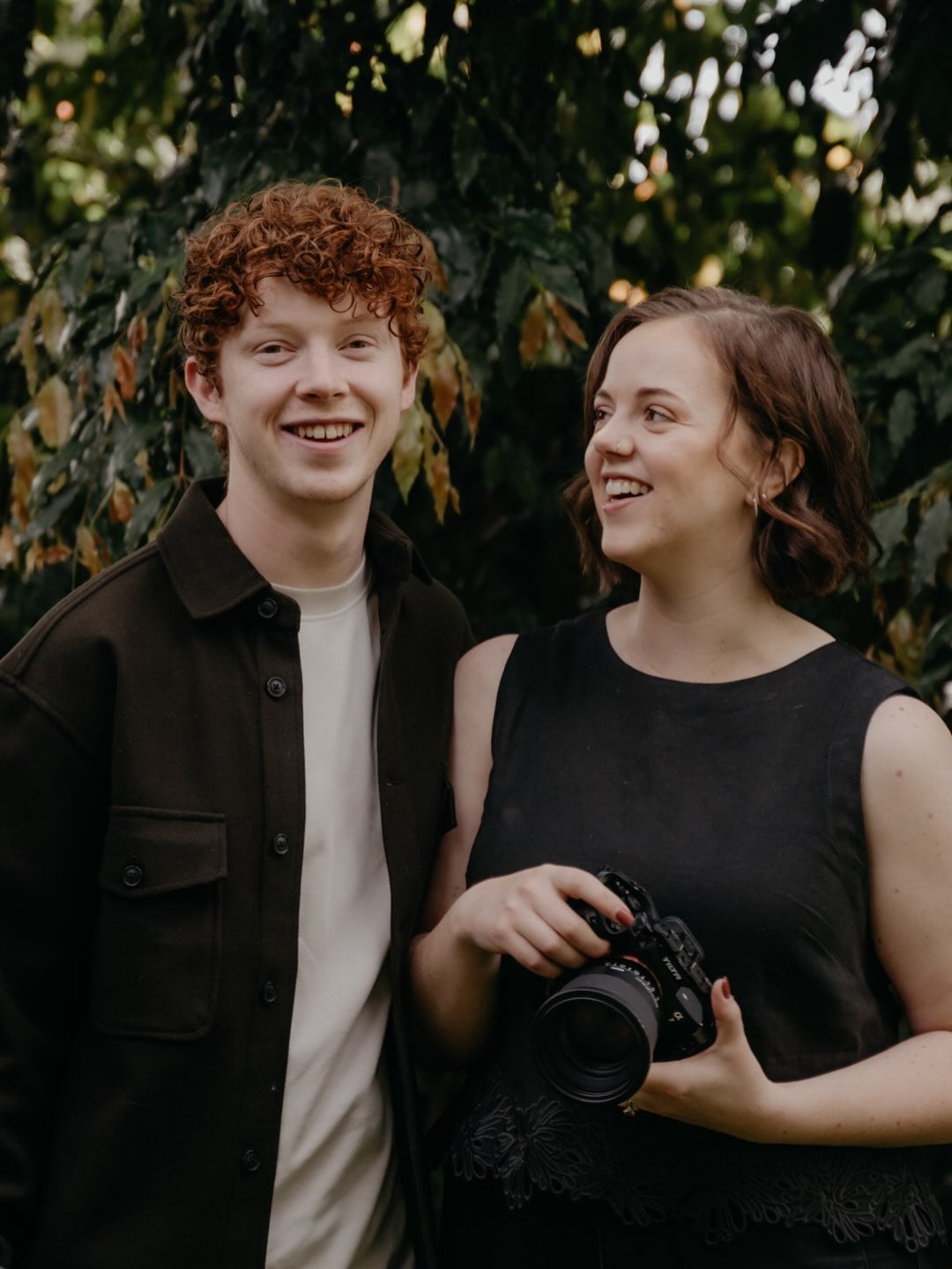 Benjamin and Keely McLauchlan, the husband-and-wife team behind Foxwood Media